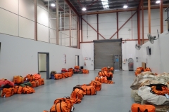 The bags for our group